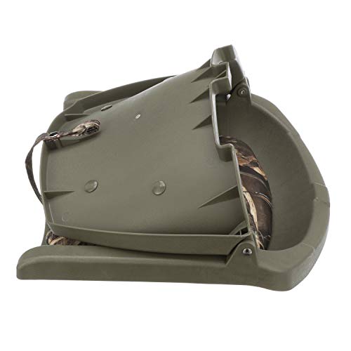 Attwood 98391Gnmx Padded Boat Seat, Camouflage, Molded Plastic Frame, 20 Inches W X 17 Inches D X 12 Inches H #TOP5
