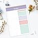 KMQOY To Do List Notepad - Daily Planner Pad Undated 52 Sheets Spiral Today Planner Note Pad Premium Thick Paper 6.5