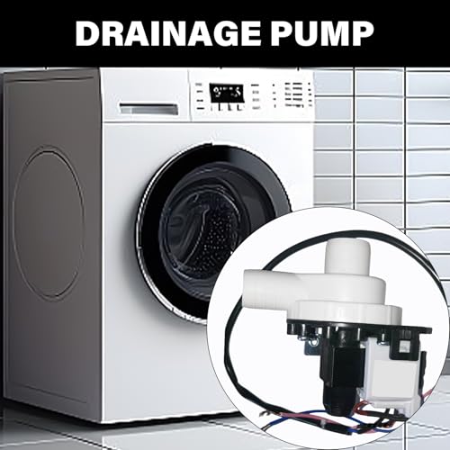 PEILINZE Drainage Pumps Drum Washing Machine Drainage Pumps Motor 30W Drain Motor Drain Pumps Part Accessories Replacement - Image 2
