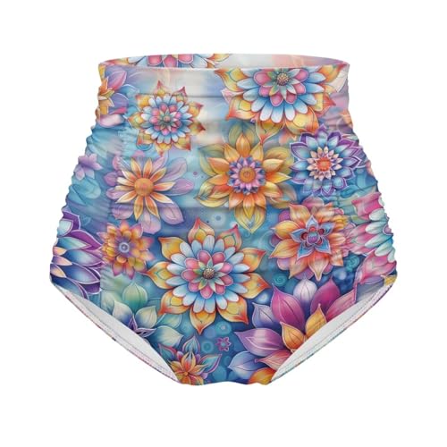 AFPANQZ Womens Swim Shorts High Waisted Slimming Quick Dry Trunks Lightweight High Waisted Swimwear Bottoms