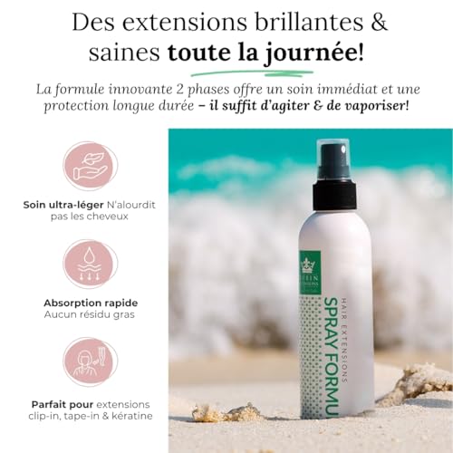 Spray pour extensions de cheveux Rubin Extensions à la kératine 200 ml