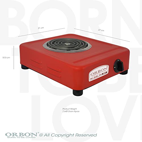 ORBON Commercial Heavy Duty 2000 Watt Electric Cooking Stove Electric