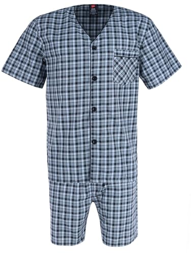 Hanes Men's Short Sleeve Short Leg Pajama Set4