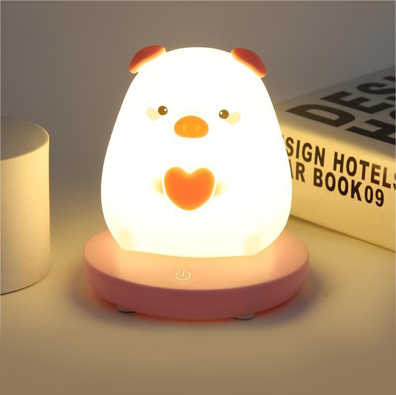 SENSITIVE TOUCH CONTROL: è possibile accendere e commutare tre livelli di luminosità con un semplice tocco del dito, la temperatura del colore di illuminazione della luce notturna è bianco caldo, facile e conveniente da usare, è più difficile da danneggiare e ha una durata più lunga.