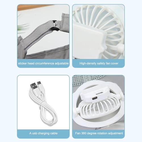 Chapeau avec ventilateur pour vacances au soleil et loisirs outdoor