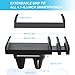 Lamicall Car Cell Phone Mount, Air Vent Clip Holder, Universal Stand Hands Free Cradle Compatible with Phone 12 Mini 11 Pro Xs Xs Max Xr X 8 7 6 6s Plus SE and Other 4.7-6.5'' Smartphones - Gray