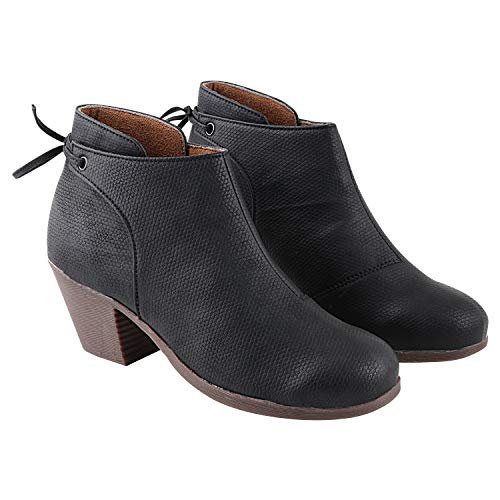 Shoetopia girls Boot-LACE Black Ankle Boot - 4 UK (Girls-Boot-LACE-Black) (B0CQK53WLS) Amazon Price History, Amazon Price Tracker