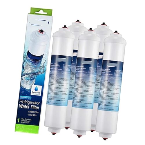 Der Kühlschrankfilter. Ersatz for den Inline-Wasserfilter/-reiniger im Kühlschrank.Kompatibel mit LG 5231JA2010B(Color:5 PCS)