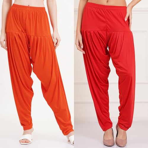 Image of Buy That Trendz Patiala Salwar for Women Relaxed Fit Viscose Patiyala Salwar Harem Bottom Pants