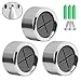 Price comparison product image nuosen 3 Pieces Premium Adhesive Round Towel Holder, Adhesive Towel Hooks Round Wall Mount Hook Tea Towel Holder for Bathroom, Kitchen and Home, No Drilling Required