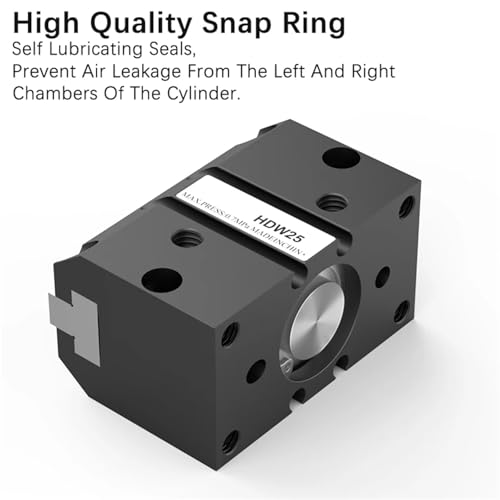 Pince pneumatique HDW40 à serrage parallèle de haute précision pour robotique - 6