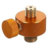 FONDOTIN Leichter Gasflaschenadapter für Campingkocher Outdoor Nachfülladapter für Nahost Flüssiggasflaschen Kompakter Gaskocher Umrüster Einfacher Anschluss Tragbar für Outdoor