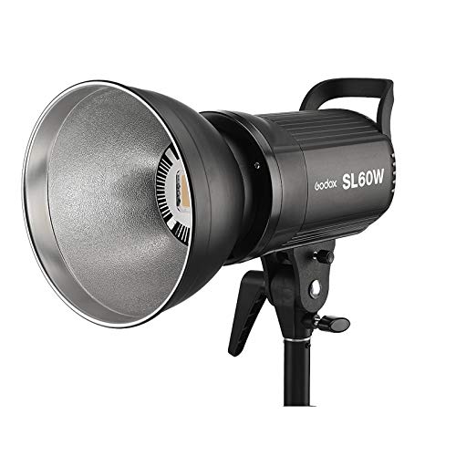 Godox SL-60W SL60W LED Video Licht Fotografie Licht 60W CRI95 5600±300K Bowens Mount, drahtlos anpassen Helligkeit, 433MHz Gruppierungssystem, für Videoaufnahme, Hochzeit mit Reinigungstuch - Image 6