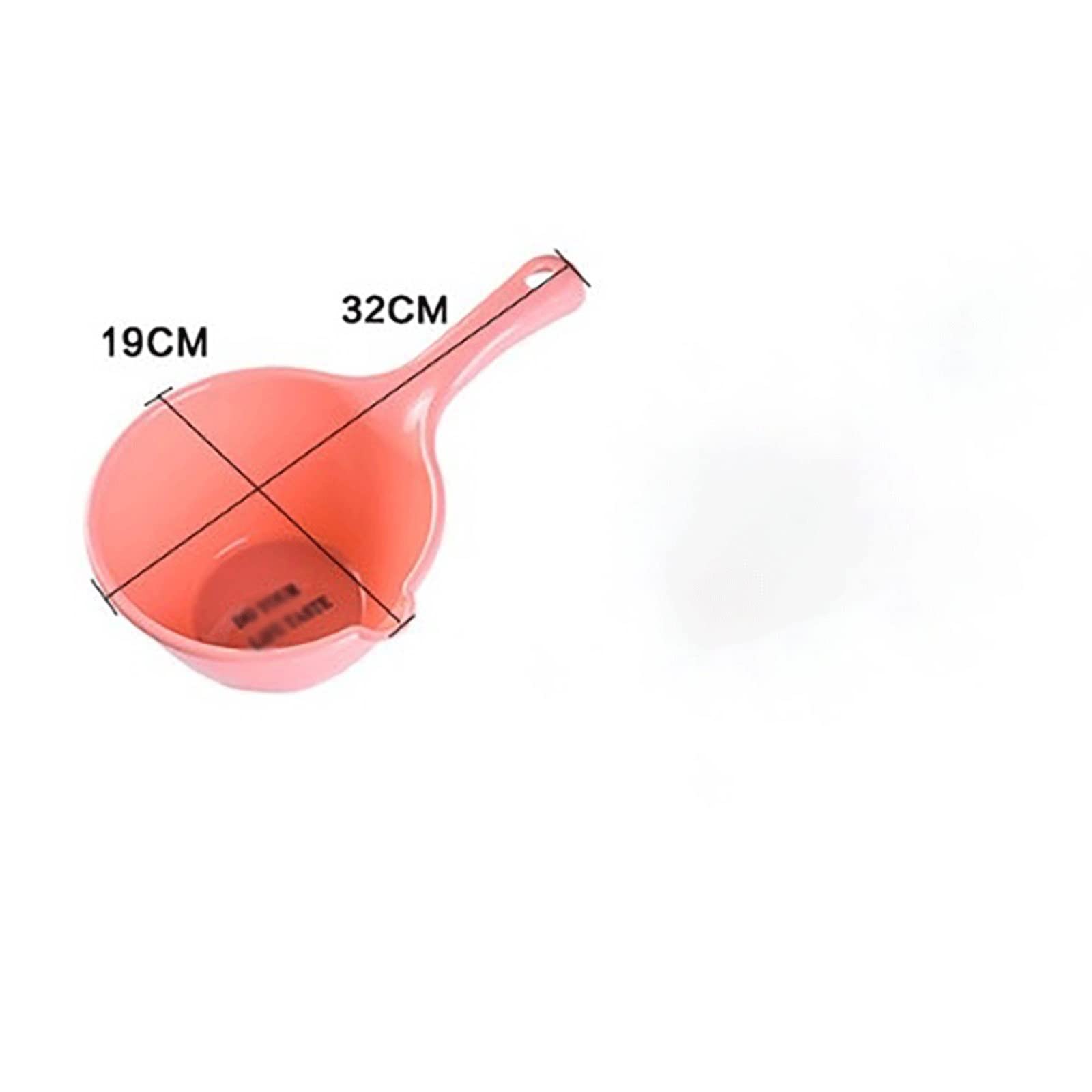 Plastikowe miarki do wody miarka do kąpieli mycie włosów gruby długi uchwyt narzędzie gotowanie kuchnia miarka wody 2 szt