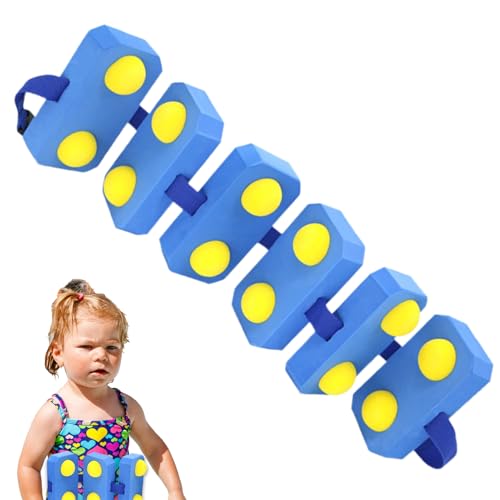 Cinturón de natación ajustable para adultos, cinturón de flotabilidad, cinturón de flotación de espuma EVA para niños y niñas, herramienta de entrenamiento de natación para niños, accesorios de