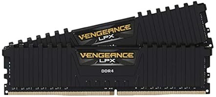 Corsair Vengeance LPX 16GB (2x8GB) DDR4 3200MHz C16 XMP 2.0 High Performance Desktop Arbeitsspeicher Kit (für AMD Ryzen) schwarz