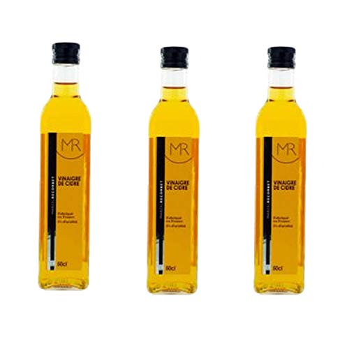 Marcel Recorbet - Lote de 3 vinagre de sidra (500 ml)