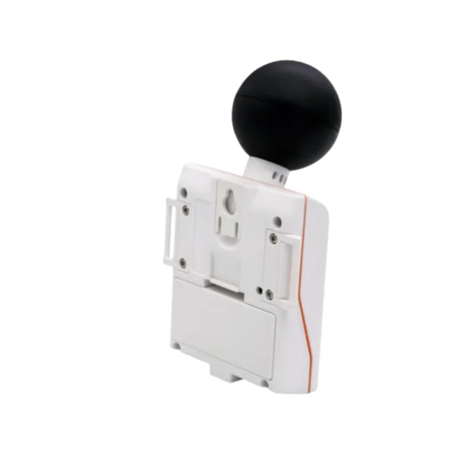 Détecteur de gaz, AZ87783 Compteur d'indice de prévention des Coups Chaleur température et d'humidité Moniteur à Boule Noire extérieure, pour la Maison