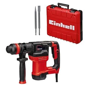 Einhell Breekhamer TE-DH 5 (5 J, SDS-plus gereedschapsopname, trillingsgedempte handgreep, flexibel instelbare extra handgreep, incl. E-box)