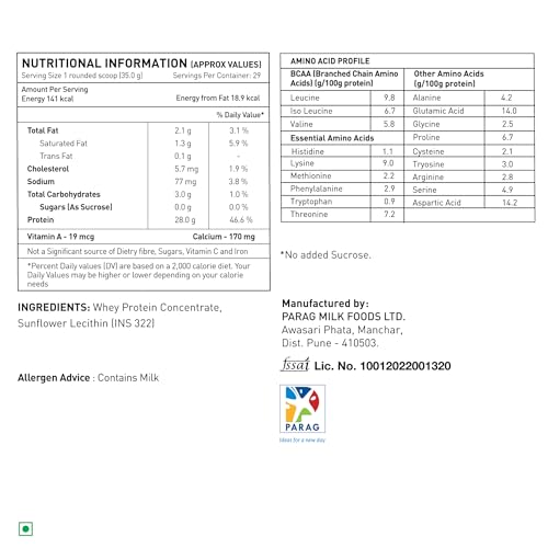 Image of avvatar PERFORMANCE WHEY PROTEIN | 1Kg | Unflavoured