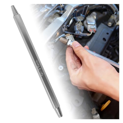VKQTS 10mm Hexagonal Broken Spark Plug Removal Tool with Left-Hand Tap Design,Broken Spark Plug...