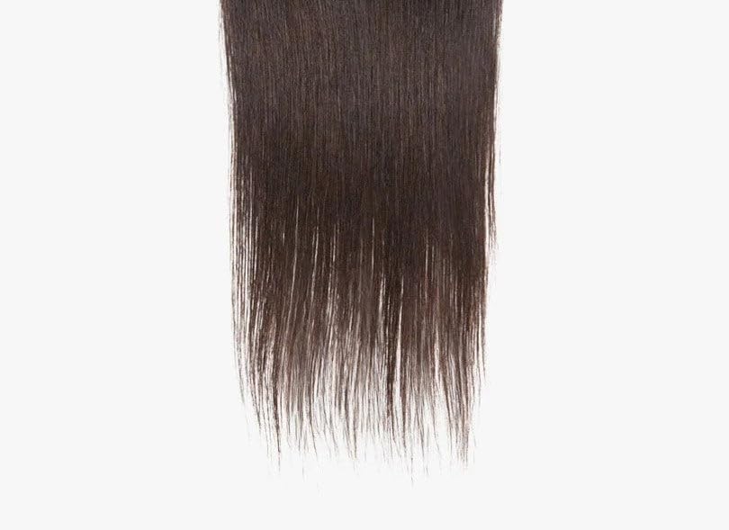 Sensationnel bare and natural hair - straight 5x5 closure unprocessed virgin humanhair bundles (10", NATURAL)