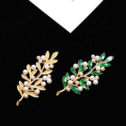 Broche de perle d'arc clip de châle d'écharpe anti glissement - 5