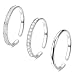 Adramata 3 Pcs Ring Silber 925 Damen Verstellbare Ringe Set Knöchelringe Einfache Silber Ringe 925 Frauen Stapelbare Fingerring Offene Ringe Daumenring Silber Ringe für Damen Geschenke für Frauen Damen Einfache günstig Kaufen-Adramata 3 Pcs Ring Silber 925 Damen Verstellbare Ringe Set Knöchelringe Einfache Silber Ringe 925 Frauen Stapelbare Fingerring Offene Ringe Daumenring Silber Ringe für Damen Geschenke für Frauen