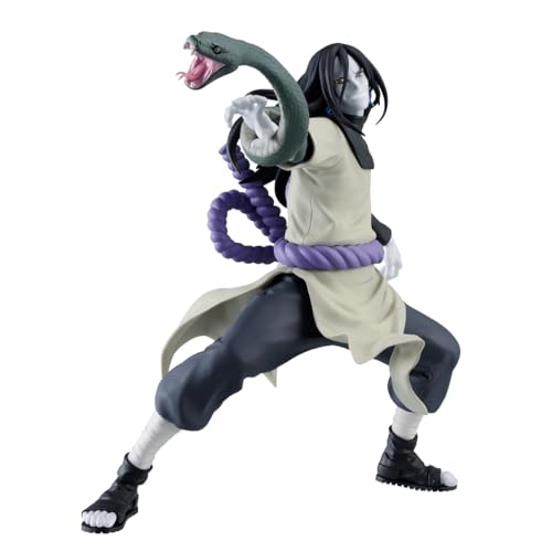 Banpresto Figura de Acción Orochimaru Naruto Shippuden - Vibration Stars 15 cm - BP89926P Multicolor - Figura Coleccionable - Ideal para los fanaticos del Anime