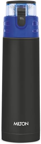 Milton Atlantis 600 - Botella de agua fría y caliente, 16.9fl oz, color azul