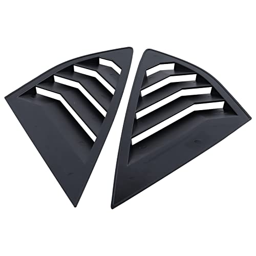 Longkees Window Louvers For 2013-2022 Ford Fusion Mondeo,2Pcs Sport Style Window Scoops Louvers #TOP3