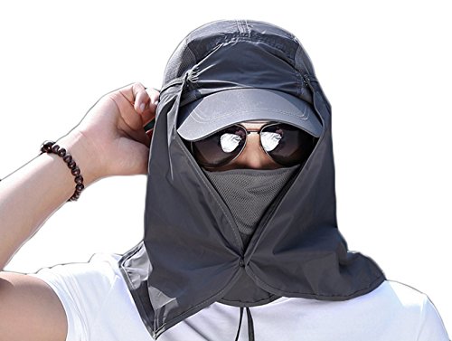 Boné Gorro Chapéu Pesca Protege Sol Picada Mosquitos Pernilongos Zika Dengue Proteção Cabeça Nuca Ro