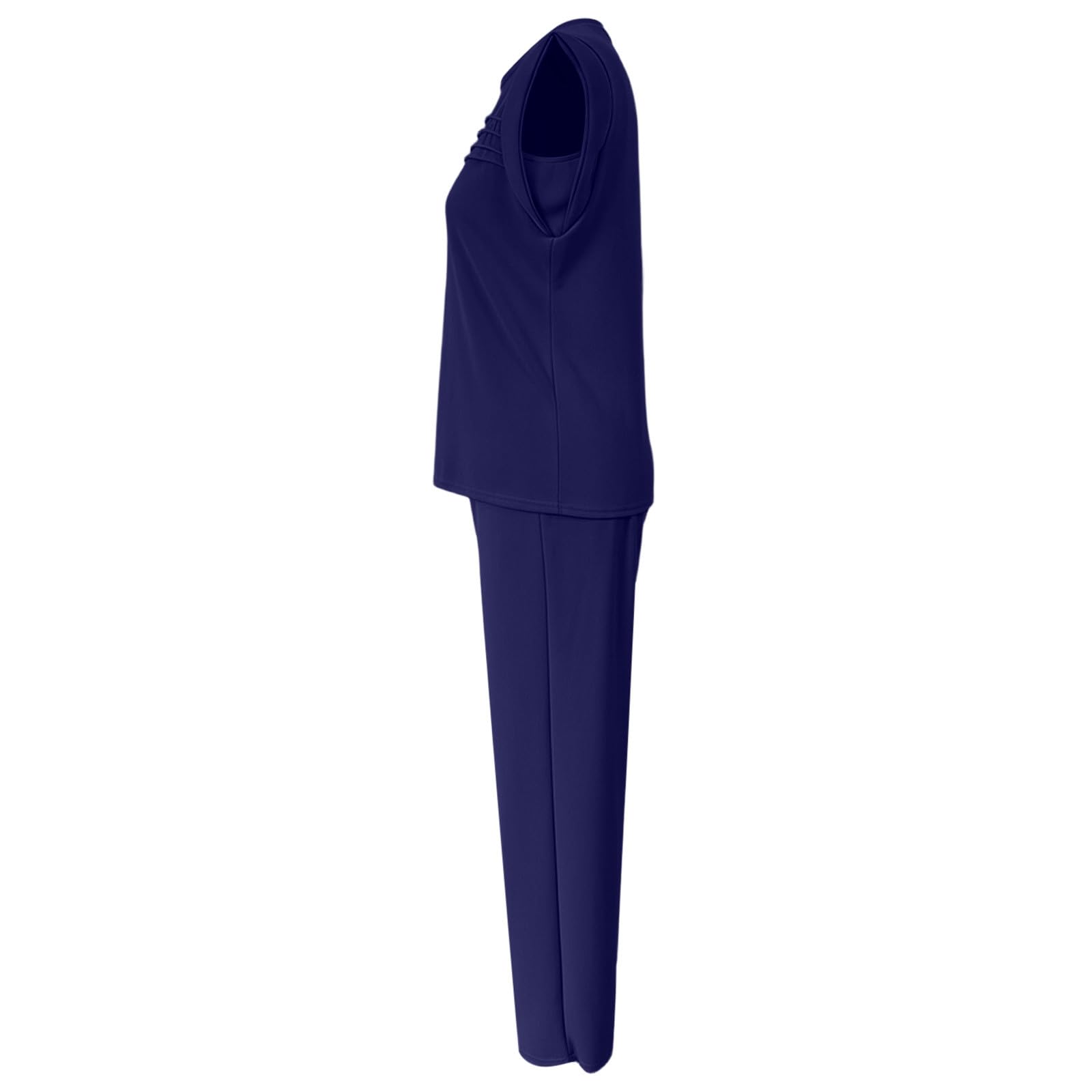 Ensemble Deux pièces décontracté composé d'un Pantalon de Jogging Souple et d'un débardeur, Confortable et Streetwear.
