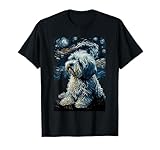 Perro Bichón Habanero Starry Night Camiseta