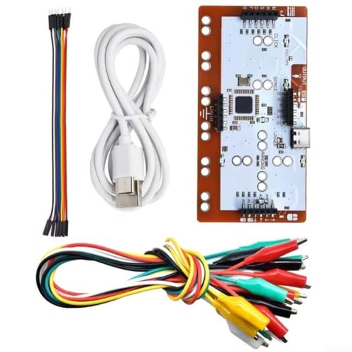 Placa de control principal para Makey, para clip de cocodrilo para juego de cables de puente para Arduino R3 para Mega 2560 para cable de datos nano USB kit de microcontrolador (juego completo)