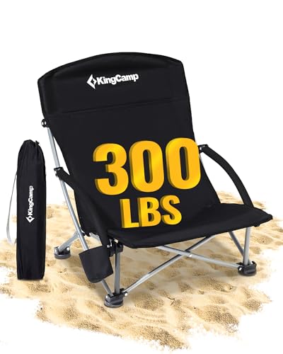 KingCamp Low Beach Chairs Portable Oversized Foldi Review