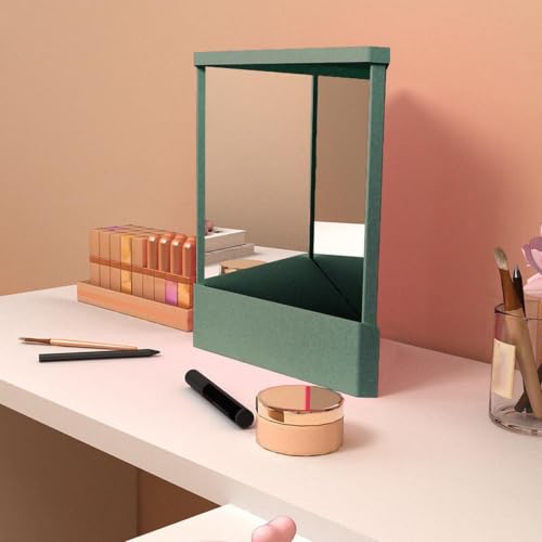 Espejo de reflejo real e imagen no inversa para maquillaje 3