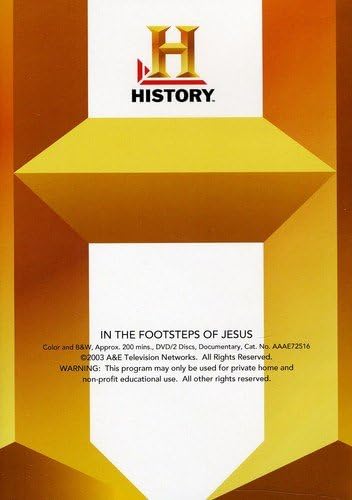 Amazon.co.jp: In the Footsteps of Jesus Set [DVD] : DVD