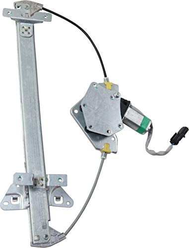Evan-Fischer Rear Window Regulator for Dodge Dodge Dakota 00-04/Dodge Durango 98-03 Right Power W/Motor New (Dodge Dakota-Quad Cab)