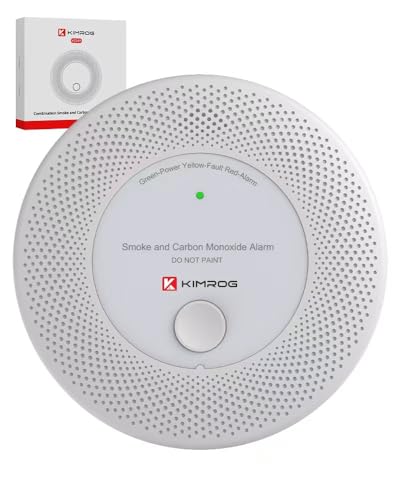 KIMROG 10-Year Sealed Battery 2-in-1 Smoke & Carbon