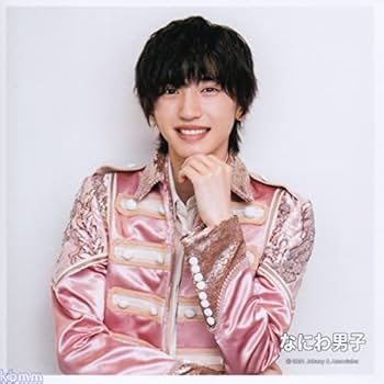 Amazon.co.jp: なにわ男子 公式生写真 ましかくフォト（道枝駿佑