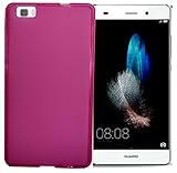 huawei ascend p8 max clone  Todobarato24h Funda TPU Lisa Compatible con Huawei Ascend P8 Lite Rosa