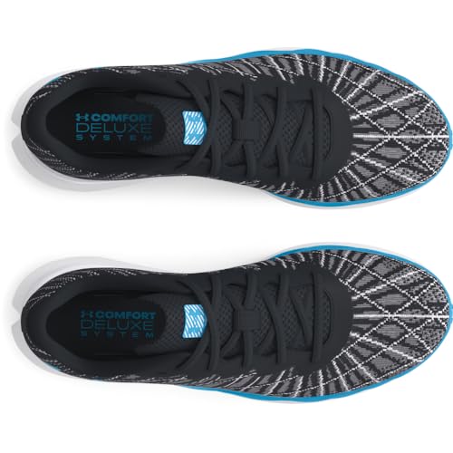 Miniatura 4 de Under Armour Charged Breeze 2 - Tenis De Correr Para Hombre, 004 Negro Blanco Capri, 43 Eu
