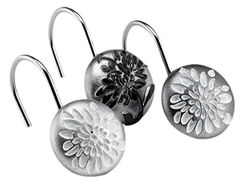 Popular Bath Shower Hooks, Erica Collection, Grey #TOP7