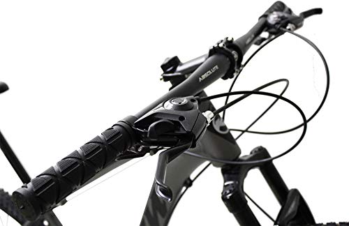 Bicicleta Aro 29 Ksw Aluminio Cambios Shimano 21 Marchas (Grafite/Preto, 21)