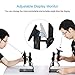 Koolertron 5 inch LCD 1080P Digital Microscope Wireless Remote Control Up to 560x Magnification with Adjustable Stand, USB/HDMI/AV Output Camera Video Recorder with 8 LED Adjustable Light Source