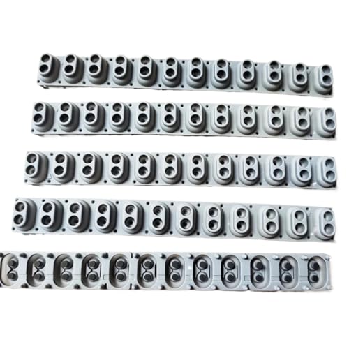 Key Contact ゴム製導電性キーパッドストリップ ヤマハ DGX660 DGX650 DGX640 DGX630 MM8 MOX8 MOFX8 MODX8用 (5個)