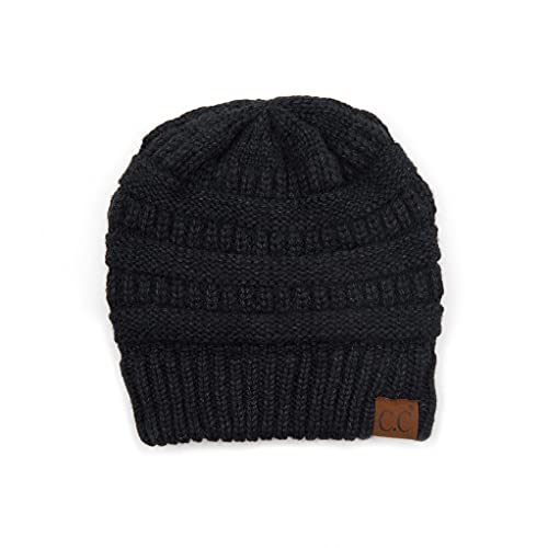 Image of C.C Exclusives Cable Knit Beanie - Thick, Soft & Warm Chunky Beanie Hats (HAT-20A)(HAT-30)(HAT-730) (YJ-816) (HAT-80)