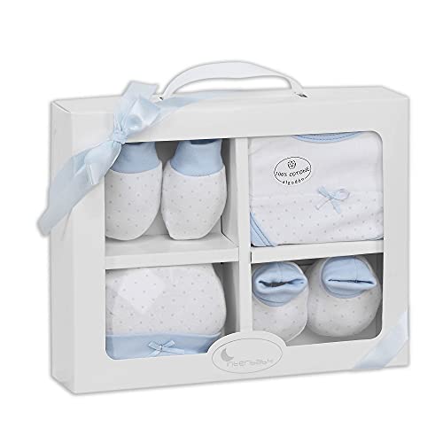 Interbaby SET01 01   Interbaby Set Primera Puesta 4 Piezas Azul