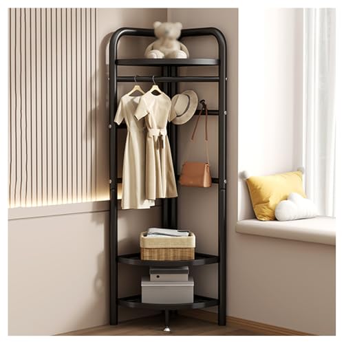 Porte-manteau d'angle pour salon et chambre afin d'organiser l'entrée de la maison